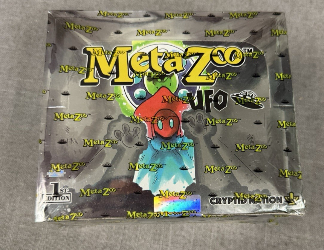 MetaZoo UFO Booster Box Sealed Meta Zoo TCG First Edition