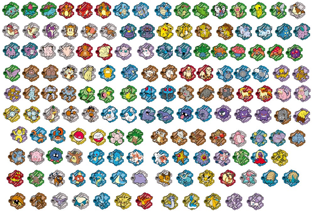 [one Sealed Box] Pokemon S-Chinese 151 Puzzle Fridge Magnet Set Sealed Slim Pack