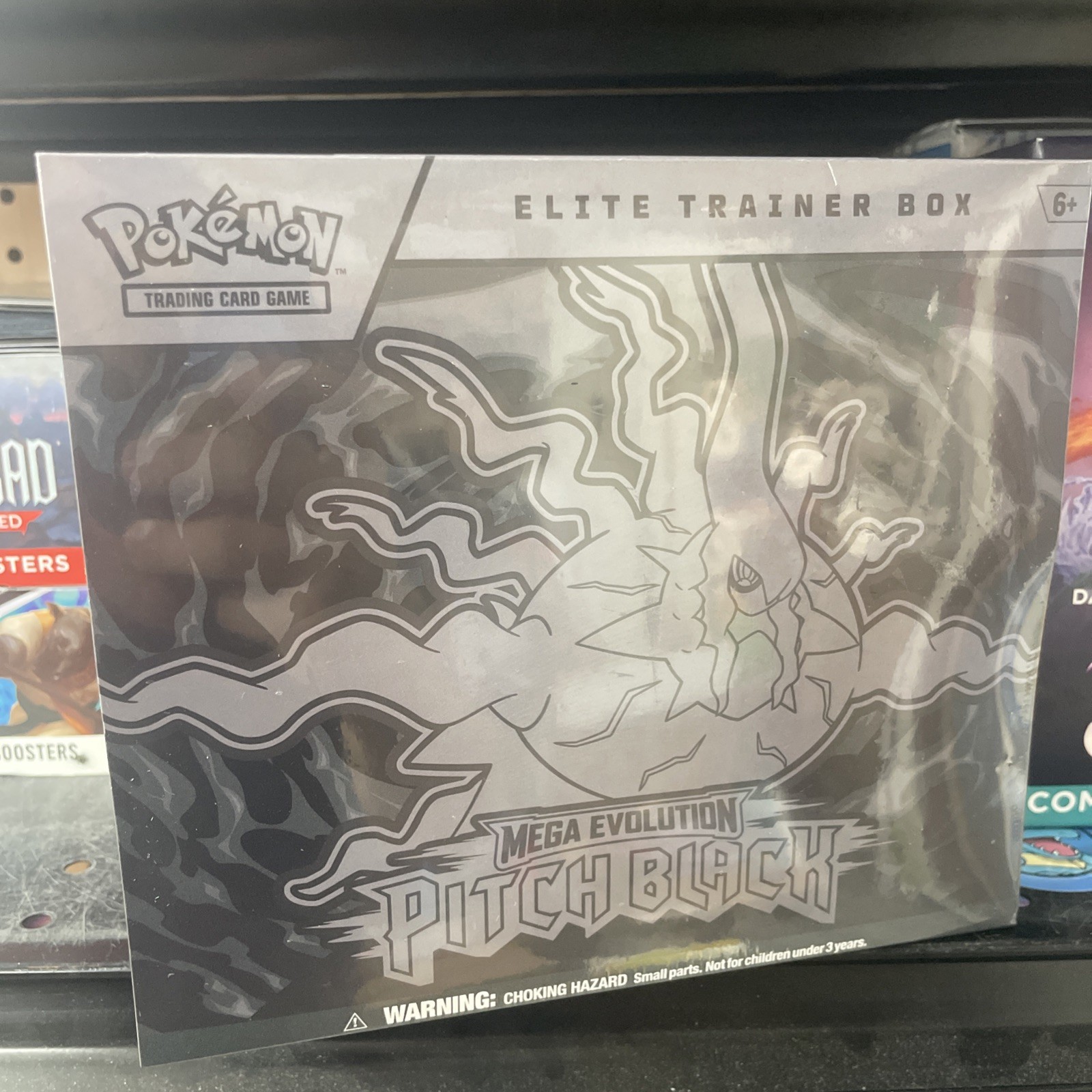 POKEMON MEGA EVOLUTION: PITCH BLACK ELITE TRAINER ETB BOX – NEW – SEALED 🔥🔥🔥