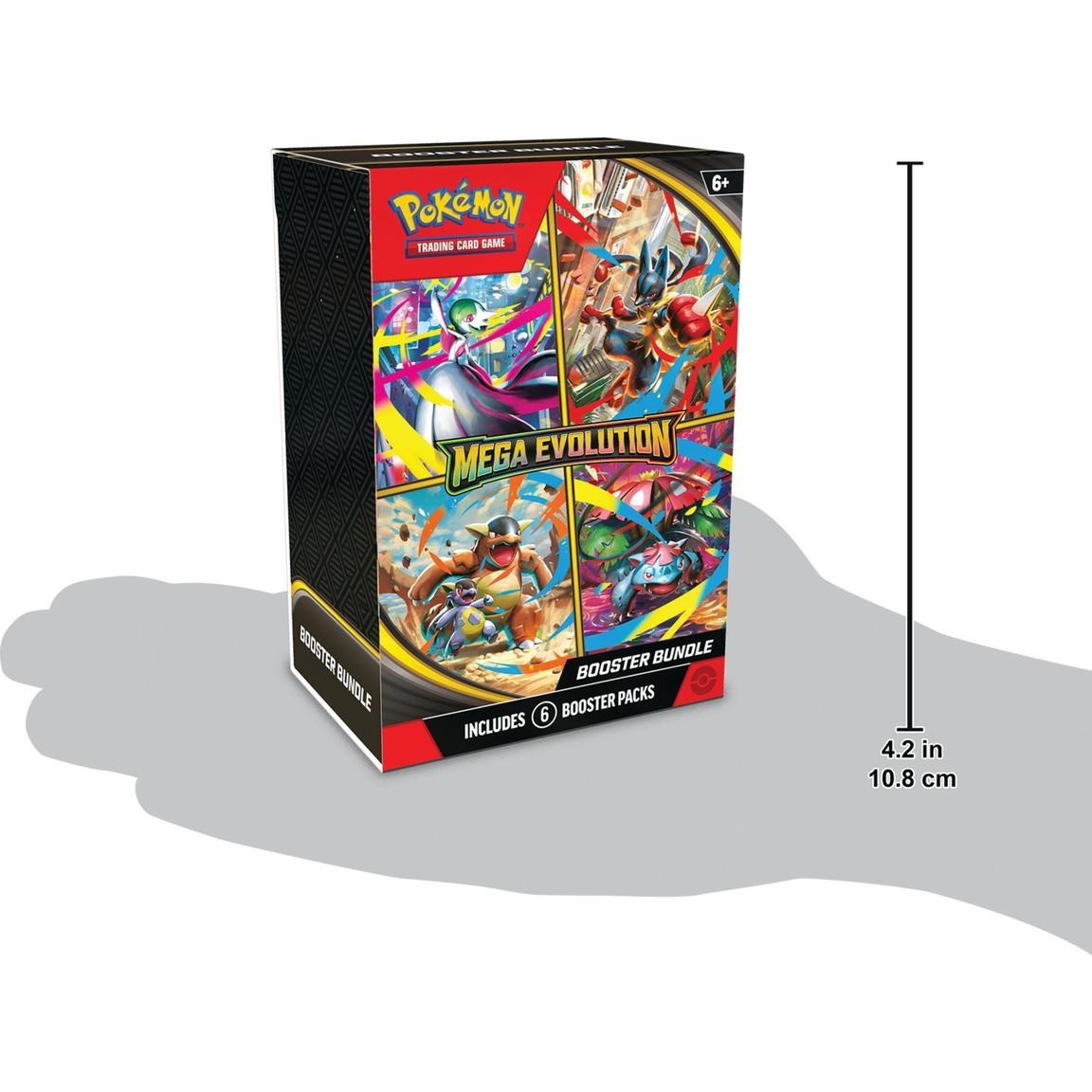 Pokémon TCG Mega Evolution Booster Bundle (6 packs) – Brand New Factory Sealed