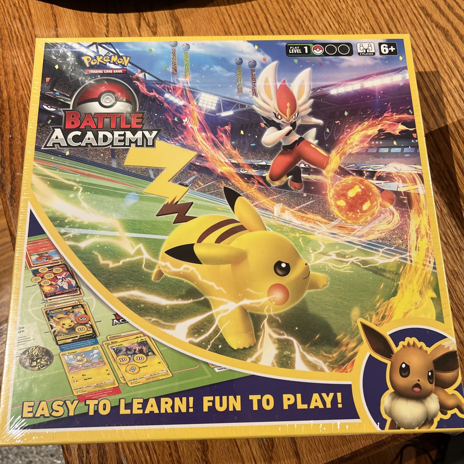 Pokemon Battle Academy TCG Sealed NEW Comes with 180+ Cards & Promos Pikachu etc