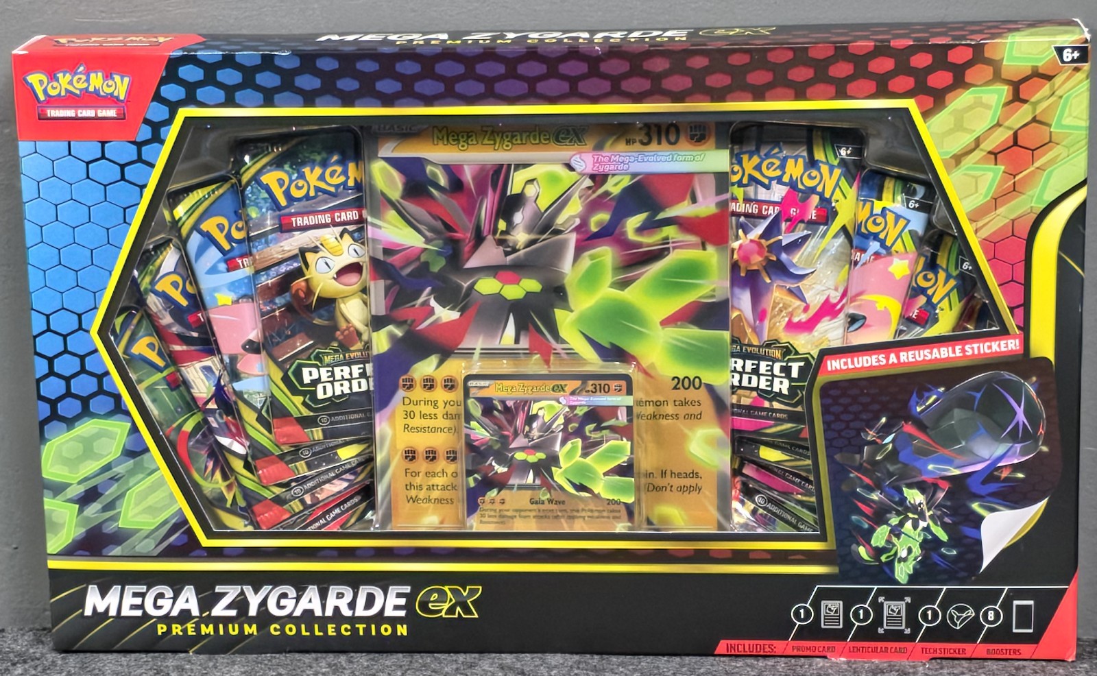 Pokémon TCG Mega Zygarde ex Premium Collection Box Factory Sealed