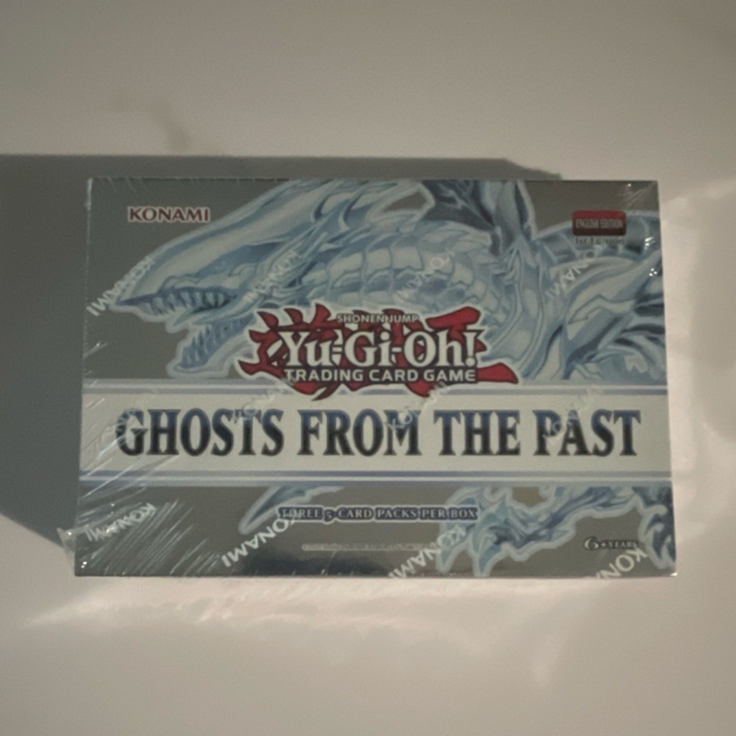 Yu-Gi-Oh! Ghosts From The Past 3 pack Box 1st Edition