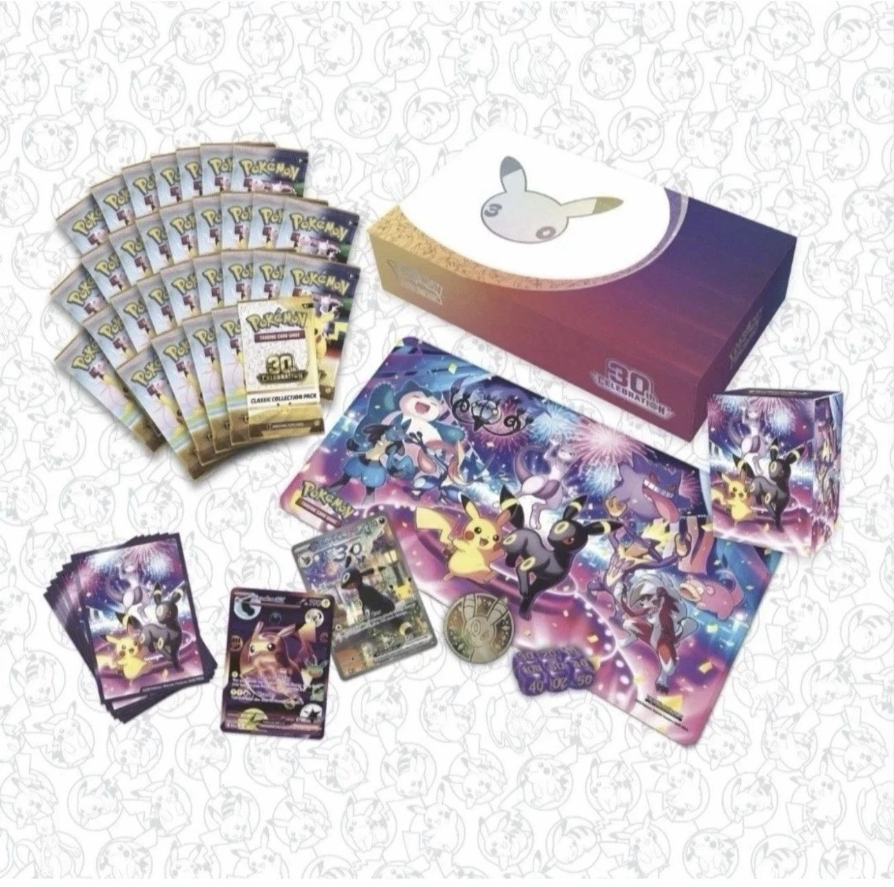 Pokémon TCG: 30th Anniversary Celebration UPC, Night And Day, Presale 11/6 ship