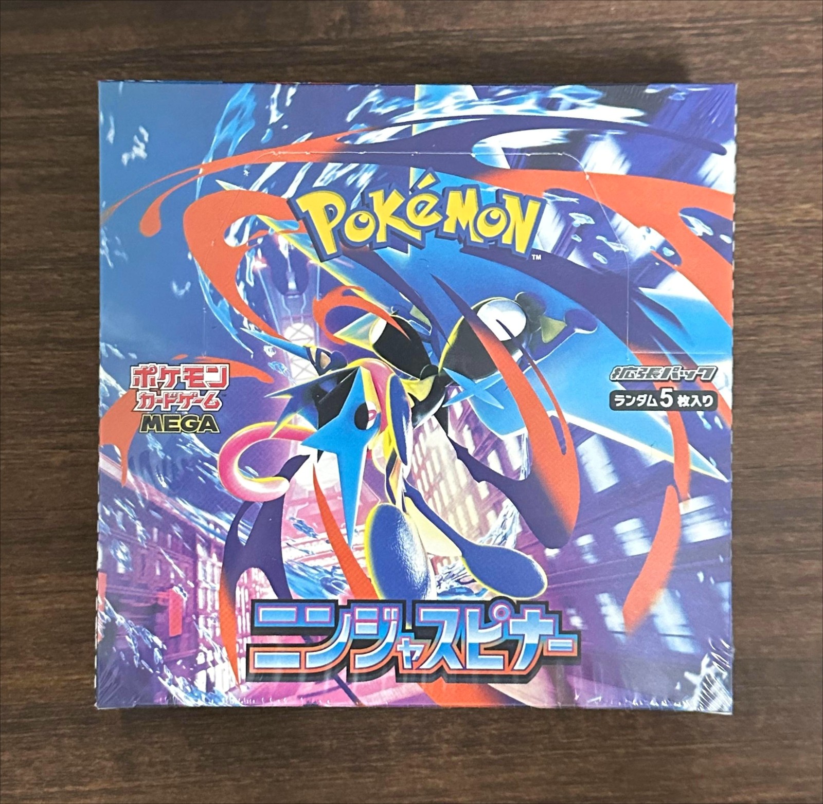 Pokemon MEGA Ninja Spinner M4 SEALED Booster Box Japanese card m4 w/Shrink