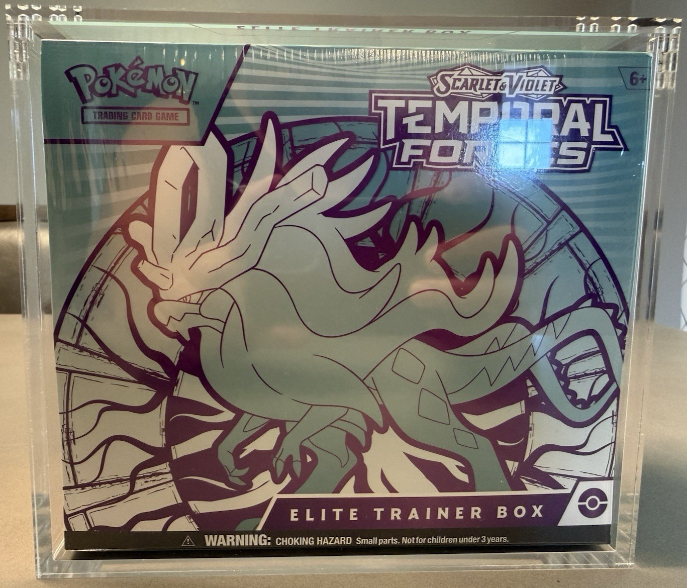 Pokemon Temporal Forces Elite Trainer Box ETB Walking Wake Sealed w/Acrylic Case