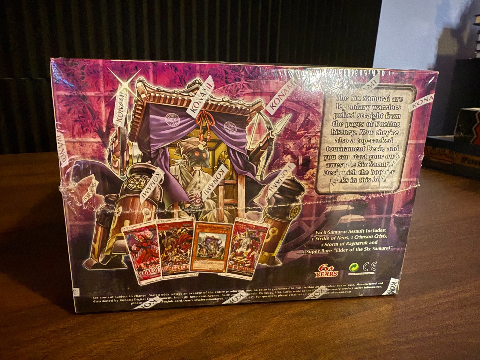 YUGIOH SAMURAI ASSAULT SPECIAL EDITION DISPLAY FACTORY SEALED NEW (30 BOOSTERS)