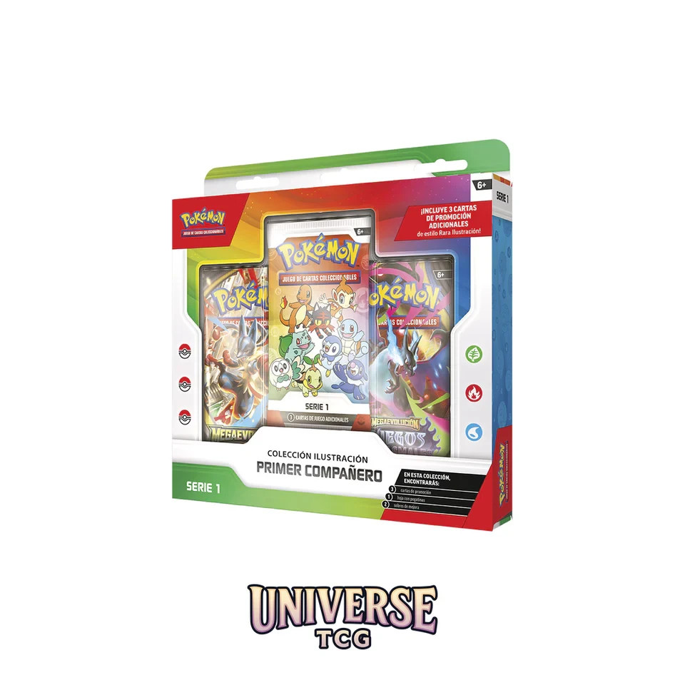Pokemon TCG First Partner Illustration Collection Series 1 Spanish