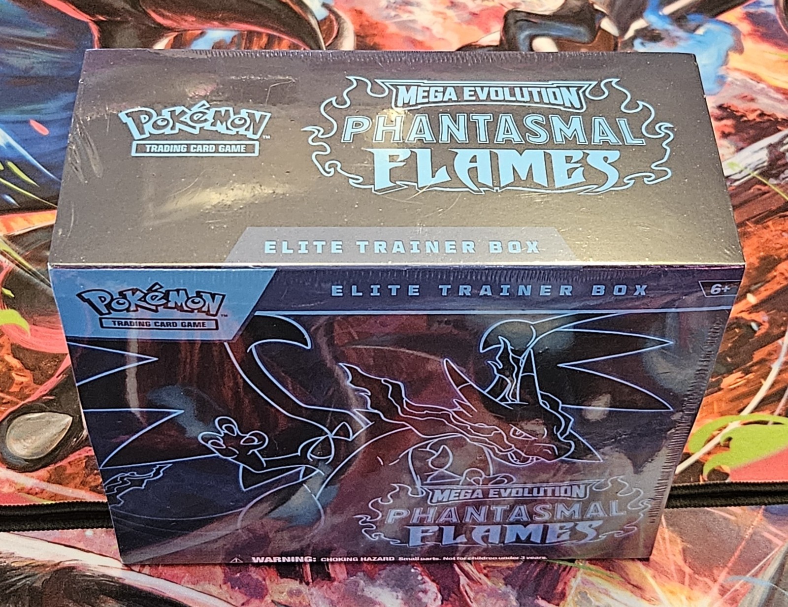 Pokémon TCG: Mega Evolution – Phantasmal Flames Elite Trainer Box (ETB) – Clean