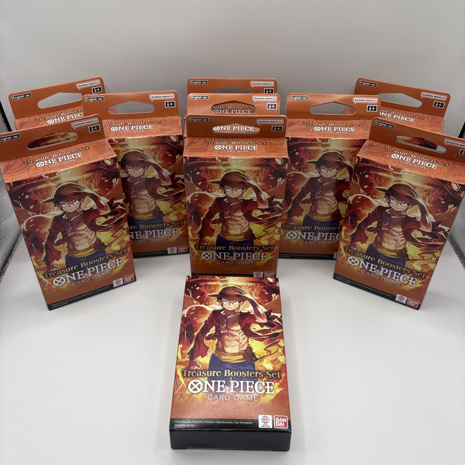 One Piece Monkey D Luffy Treasure Booster Set NM Sealed X1 *PLS READ DESCRIPTION