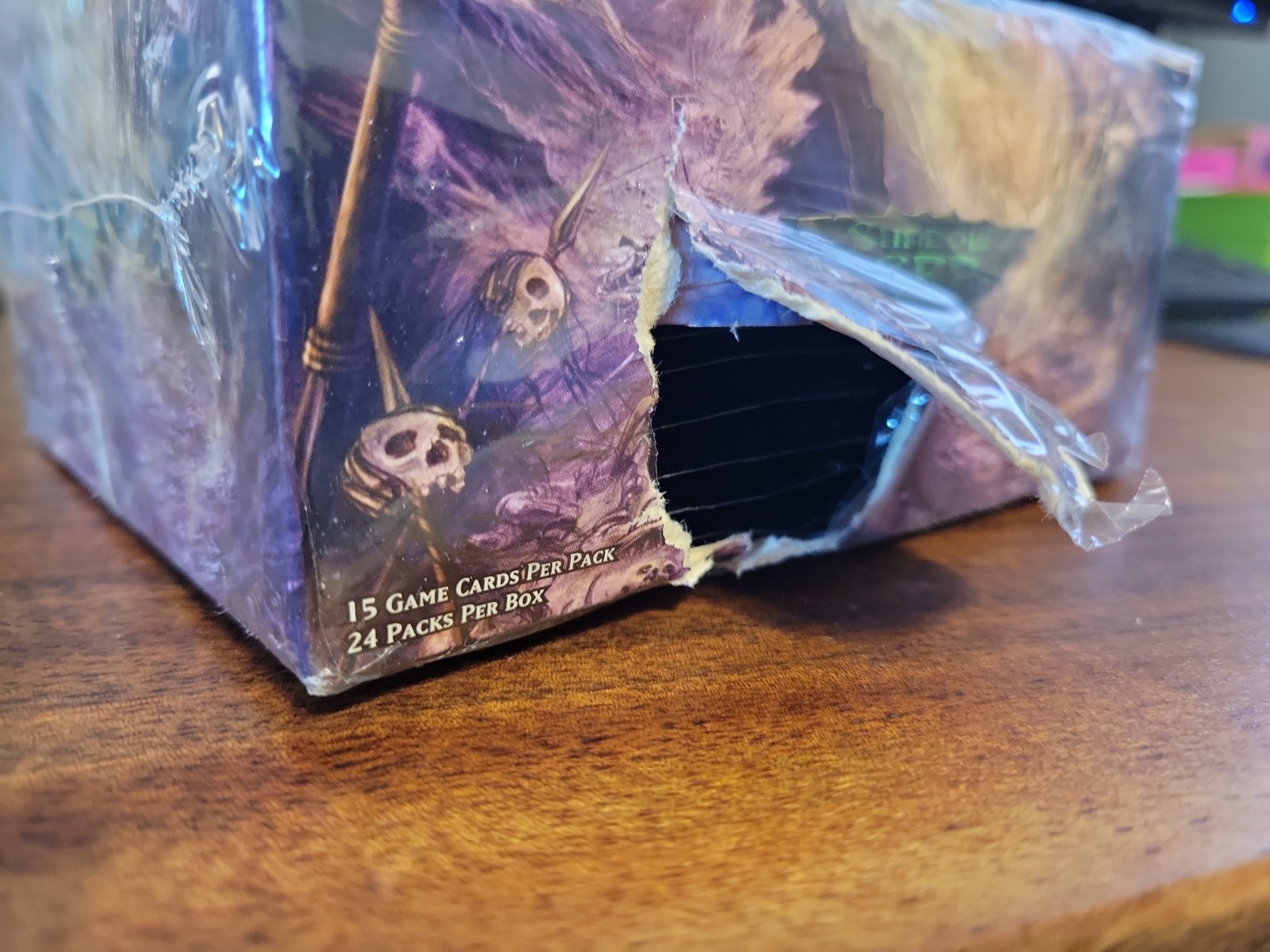 1x SHADOW ERA TCG CALL OF THE CRYSTALS BOOSTER BOX NEW SEALED 24 PACKS PER BOX E