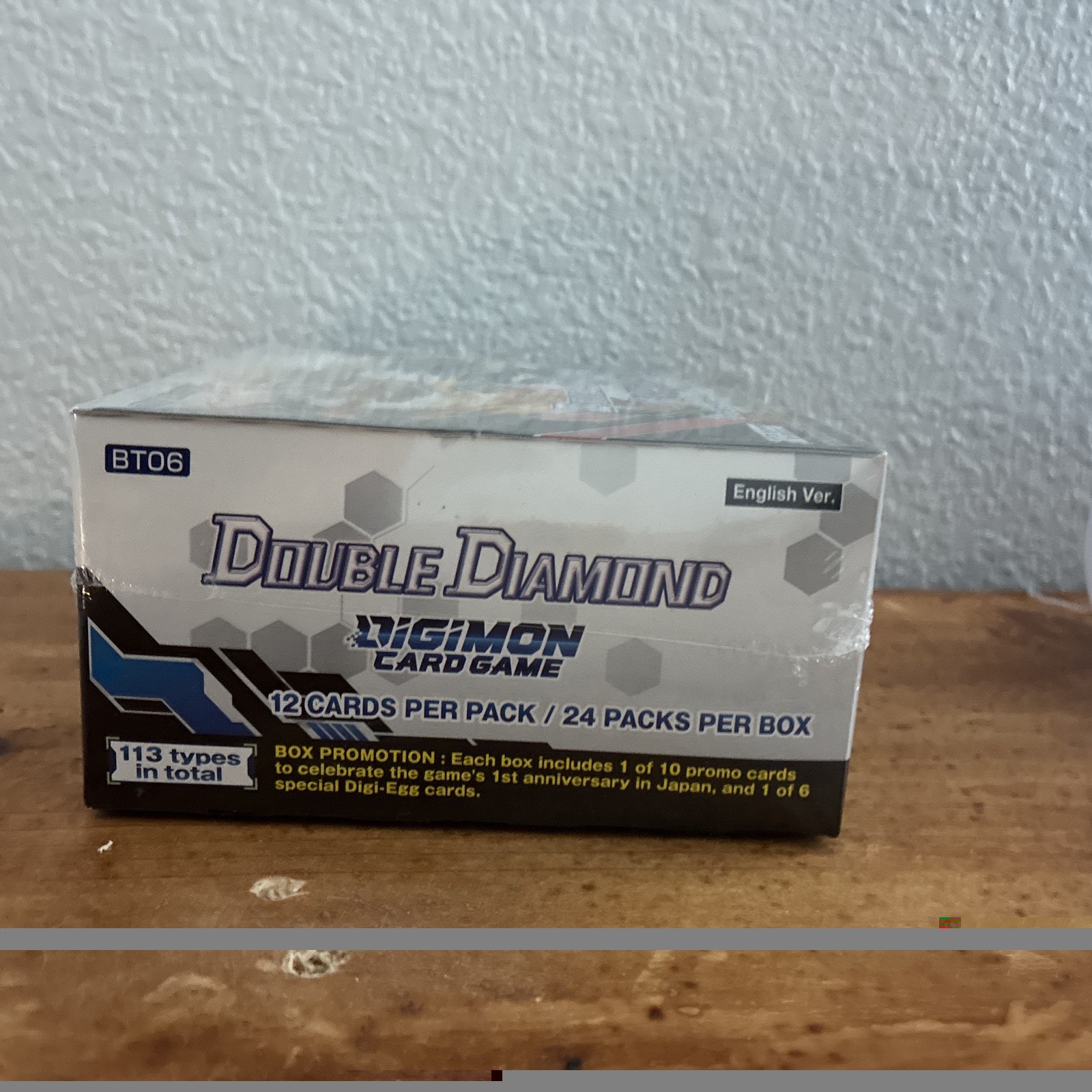 Digimon TCG Double Diamond Booster Box BT06 Sealed English Factory New Bandai