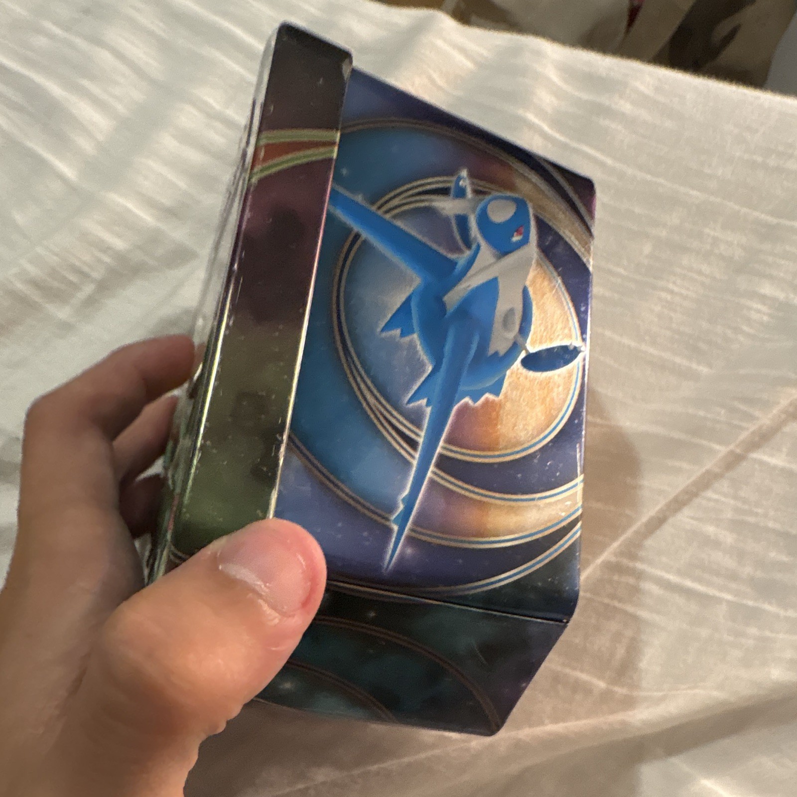 Pokémon cards in TCG Pokemon-EX Powers Beyond Tin Rayquaza Latios Hoopa 2015