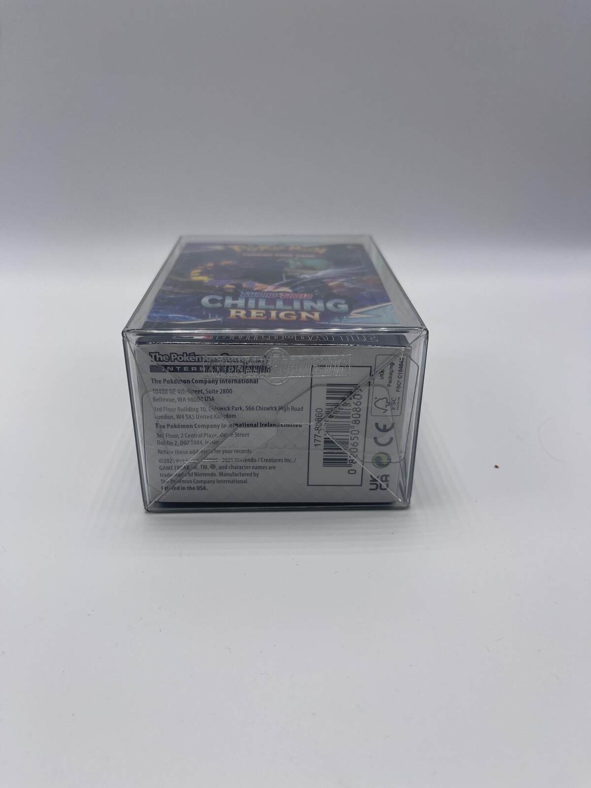 5 Pack SCRATCH & UV RESISTANT 0.50mm Protector For Pokemon Build & Battle Boxes