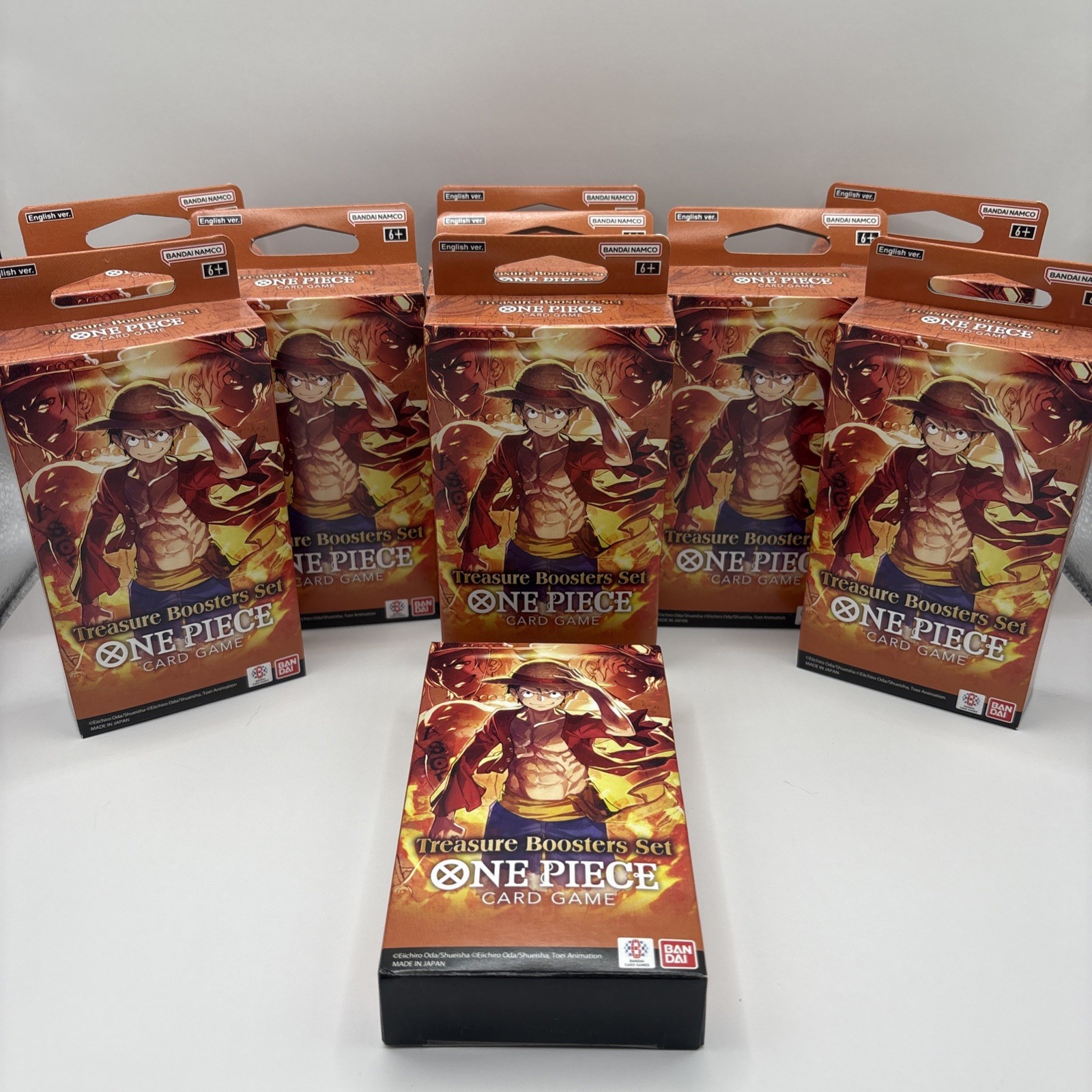 One Piece Monkey D Luffy Treasure Booster Set NM Sealed X1 *PLS READ DESCRIPTION