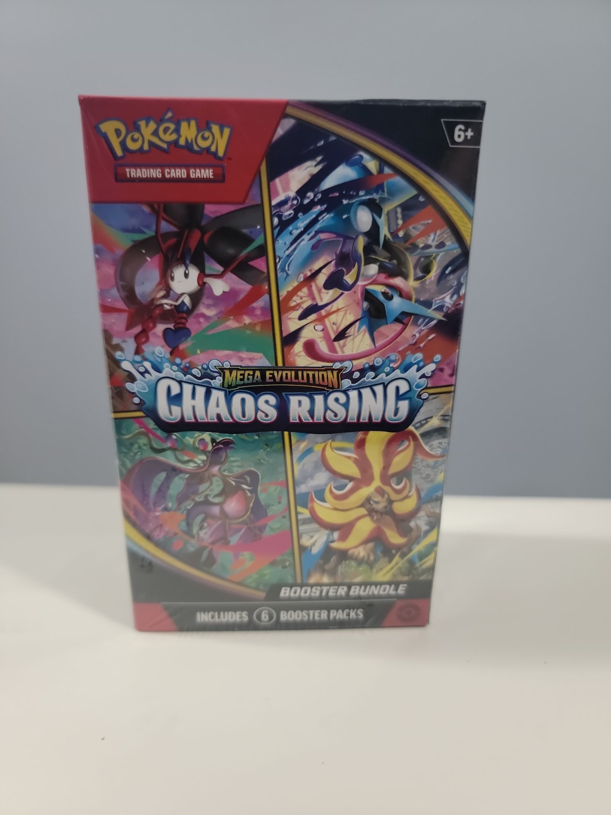 Pokemon TCG Chaos Rising Factory Sealed Booster Bundle Box 6 Packs Per Box