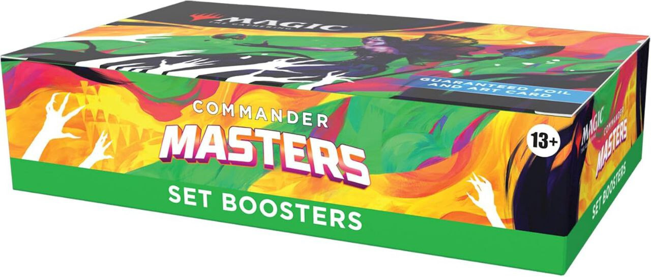 MTG Commander Masters Set Booster Box 24Packs English Factory Sealed Magic CMM