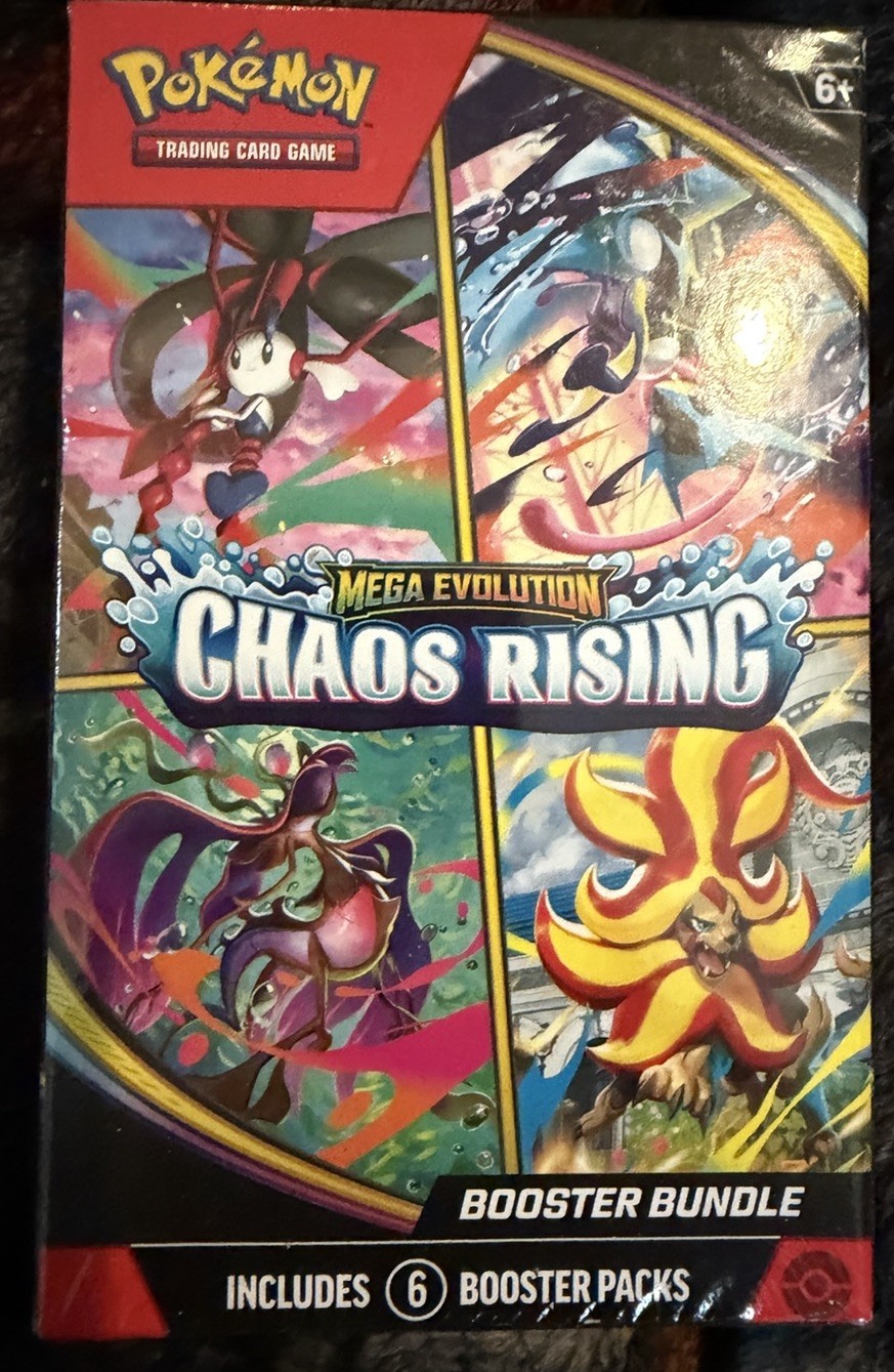 Pokemon TCG ME04 Chaos Rising Booster Bundle Sealed