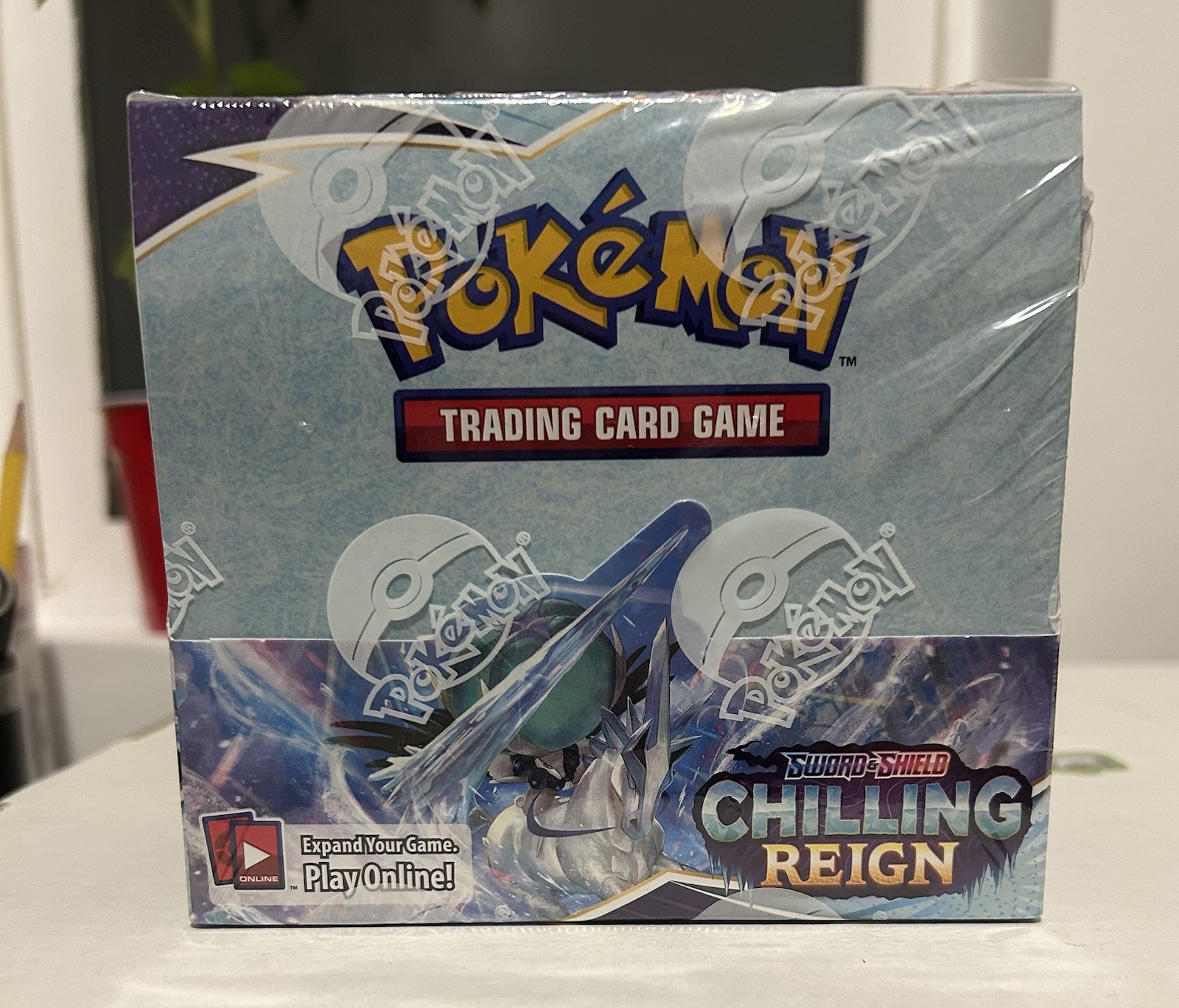 Pokemon TCG Sword & Shield Chilling Reign Booster Box Factory Sealed 36 Packs