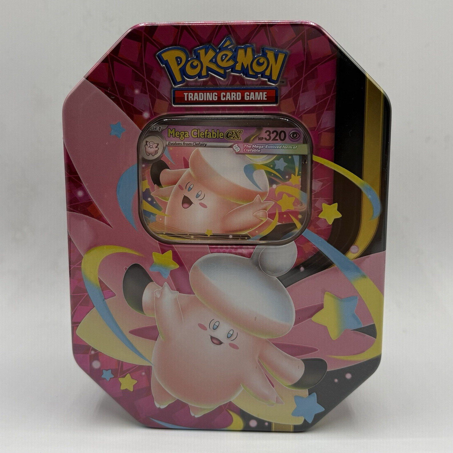 Pokémon TCG Mega Clefable Tin