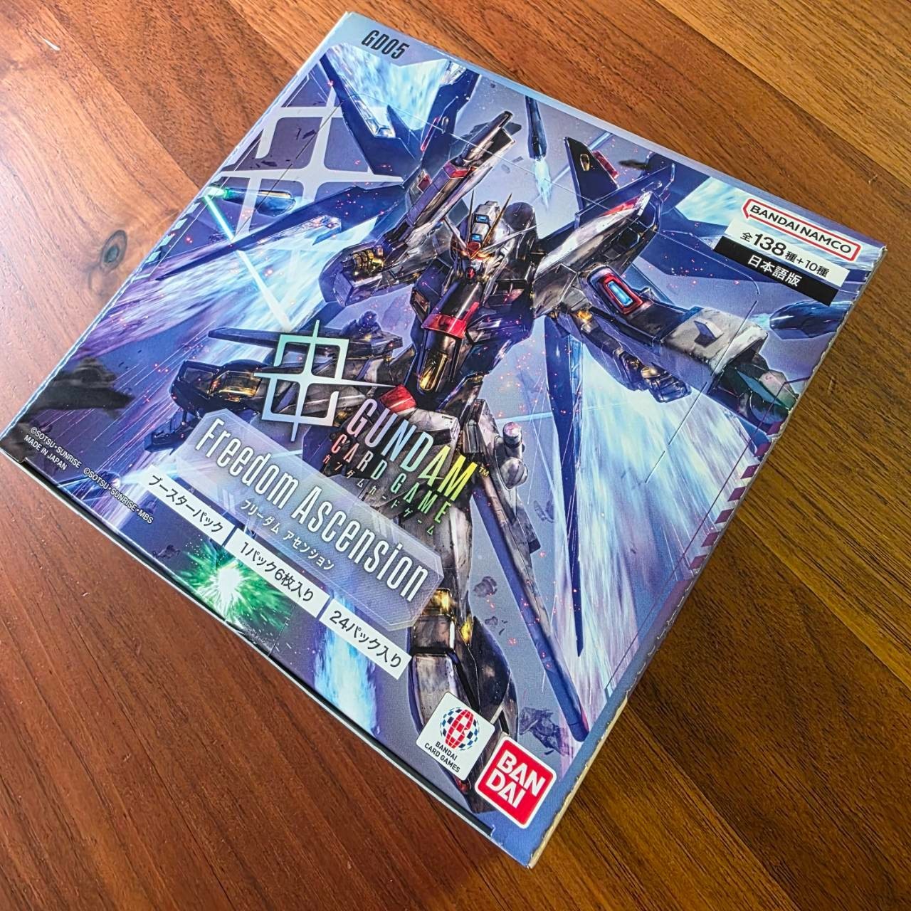 Gundam Card Game Freedom Ascension GD05 Sealed BOX in Japanese NEW