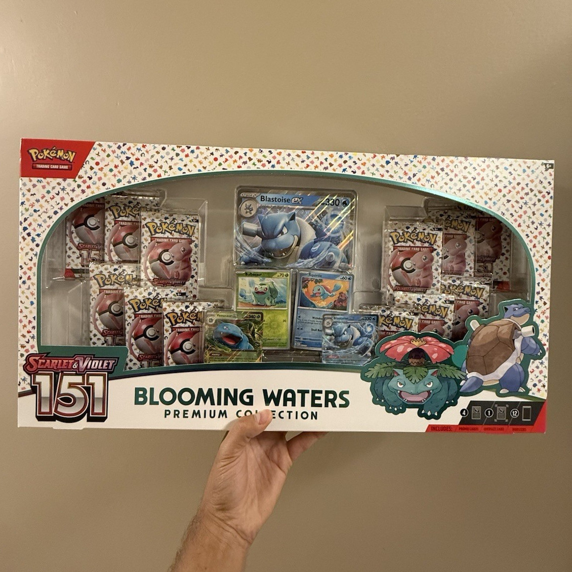 Pokémon TCG Scarlet & Violet 151 Blooming Waters Premium Box English 2023