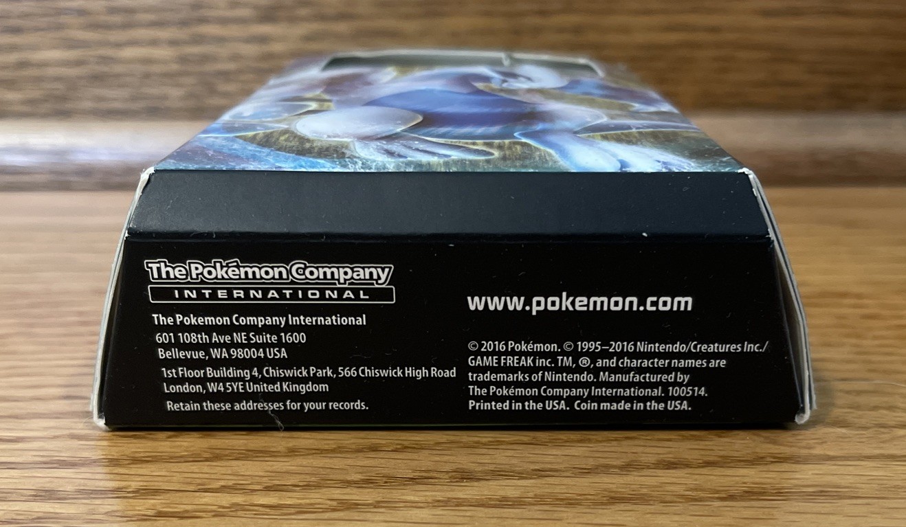 Pokemon XY Fates Collide Sky Guardian Theme Deck 60 Cards – Lugia Promo – Sealed