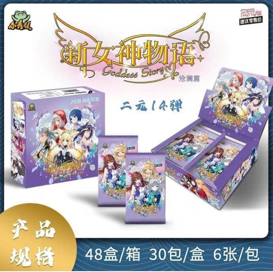 Goddess Story NS-2M14 Waifu Card Sealed Display Booster Box 30 Packs US stock