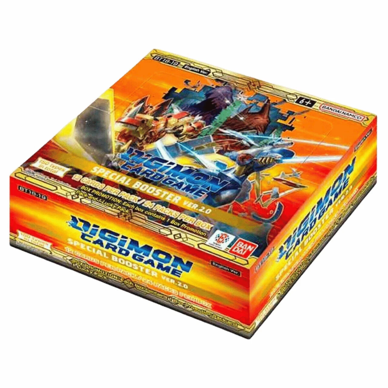 DIGIMON CARD TCG SPECIAL BOOSTER Box VERSION 2 (BT18-19) English VER 2.0 Sealed
