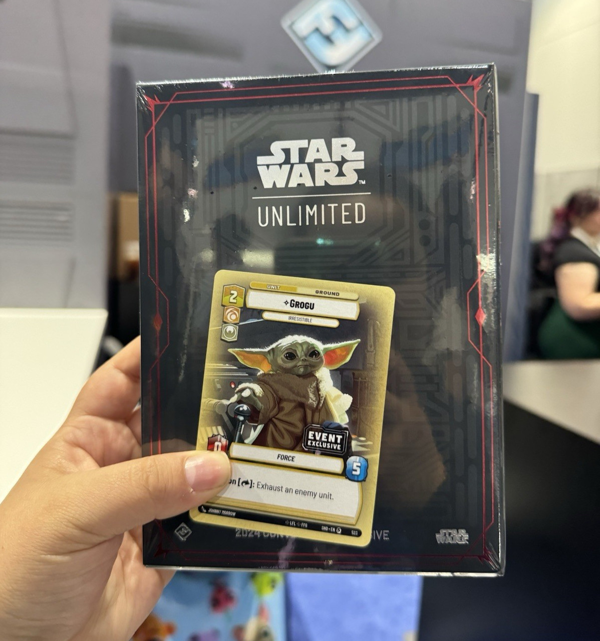 Fantasy Flight Games Star Wars Unlimited 2024 Convention Box Grogu