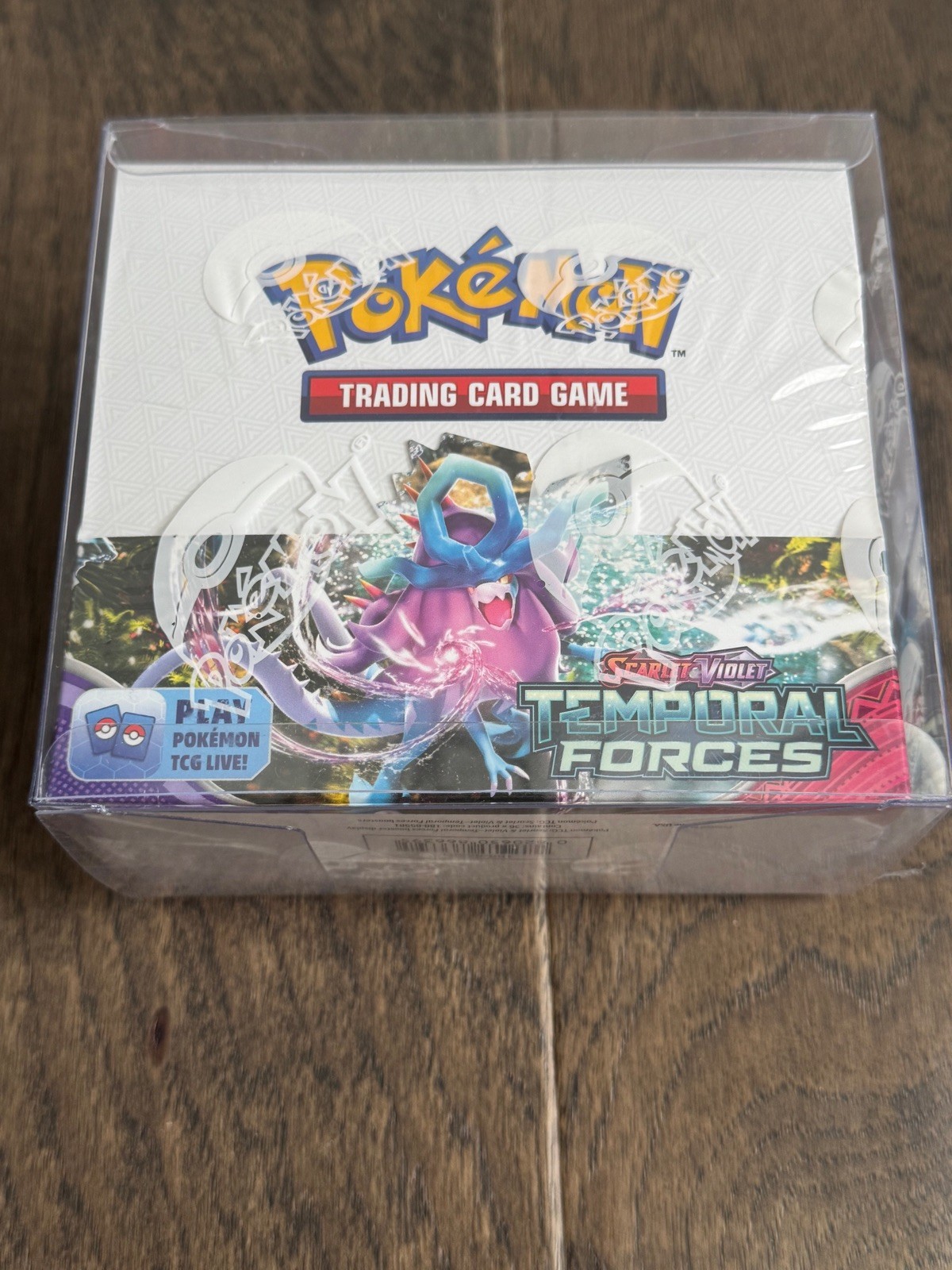 Pokemon TCG Scarlet & Violet – Temporal Forces Booster Sealed Box – 36 Packs