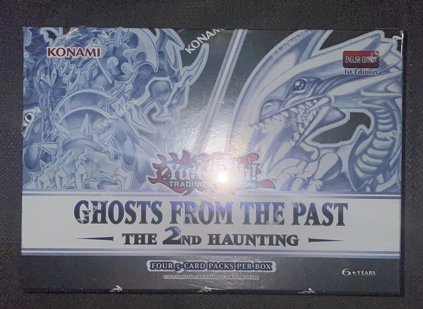 KONAMI Yu-Gi-Oh! TCG GHOSTS FROM THE PAST THE 2ND HAUNTING Box Of 20 1st Edition