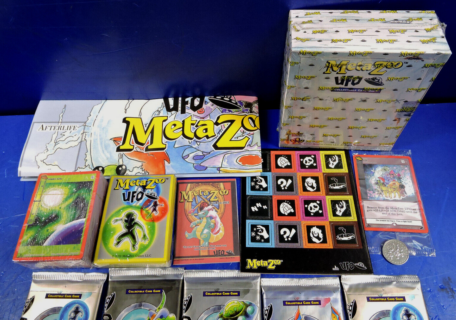 NEW MetaZoo UFO Spellbook 1st Edition Cryptid Nation / Complete Set / SEALED