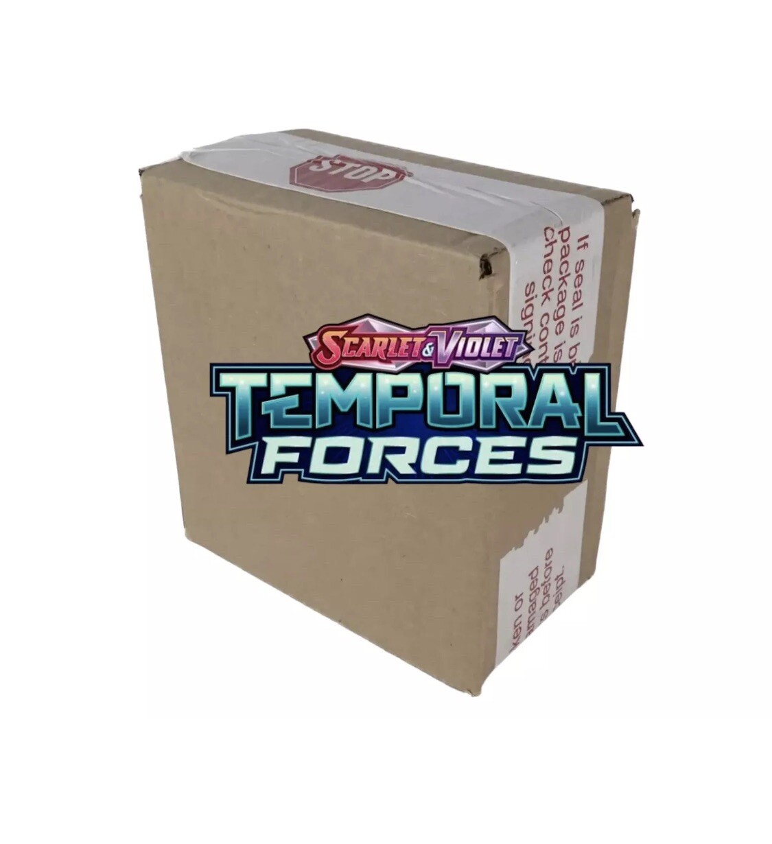 Pokemon TCG Temporal Forces Checklane Blister Case Of 16 Factory Sealed Packs