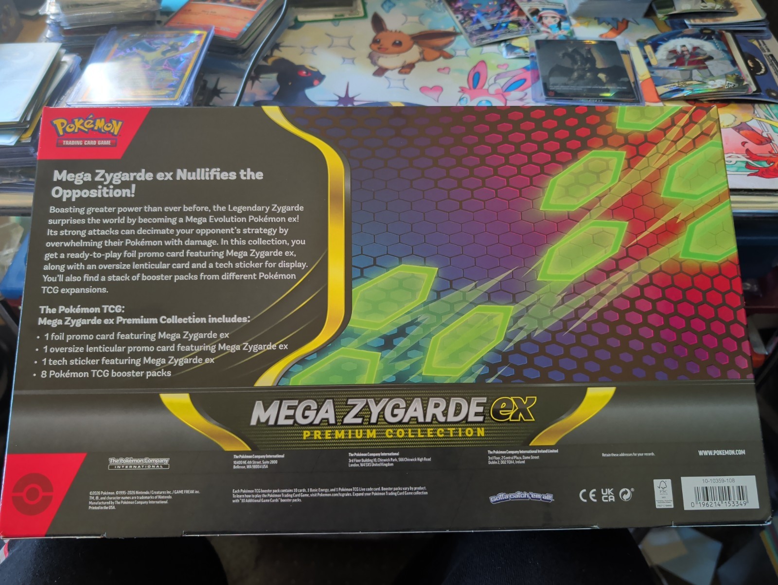 Pokemon Mega Zygarde ex Premium Collection Box