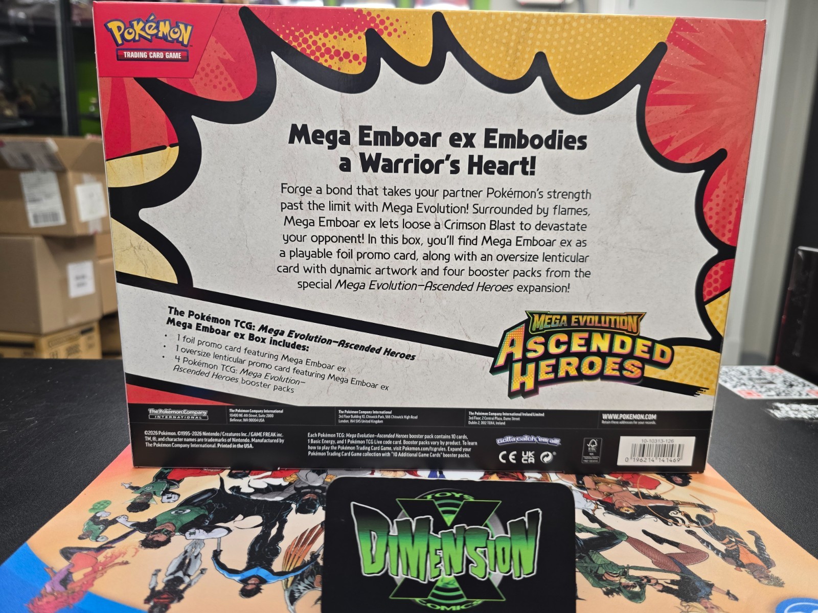 POKEMON MEGA EVOLUTION ASCENDED HEROES MEGA EX BOXES SET OF 3 UNOPENED
