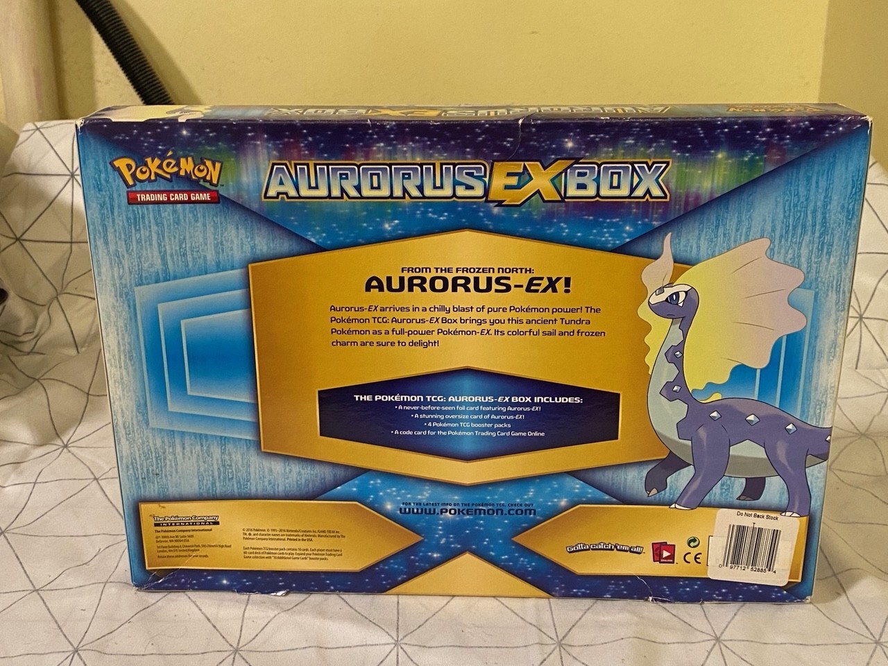 Pokemon Trading Cards Game Aurorus EX Box New Never Opened Original in Box