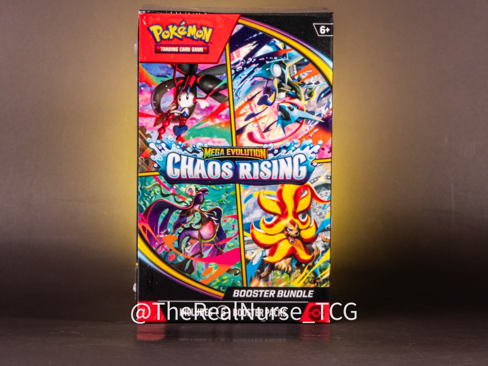 Pokemon TCG ME04 Chaos Rising Booster Bundle 6 Packs English Sealed