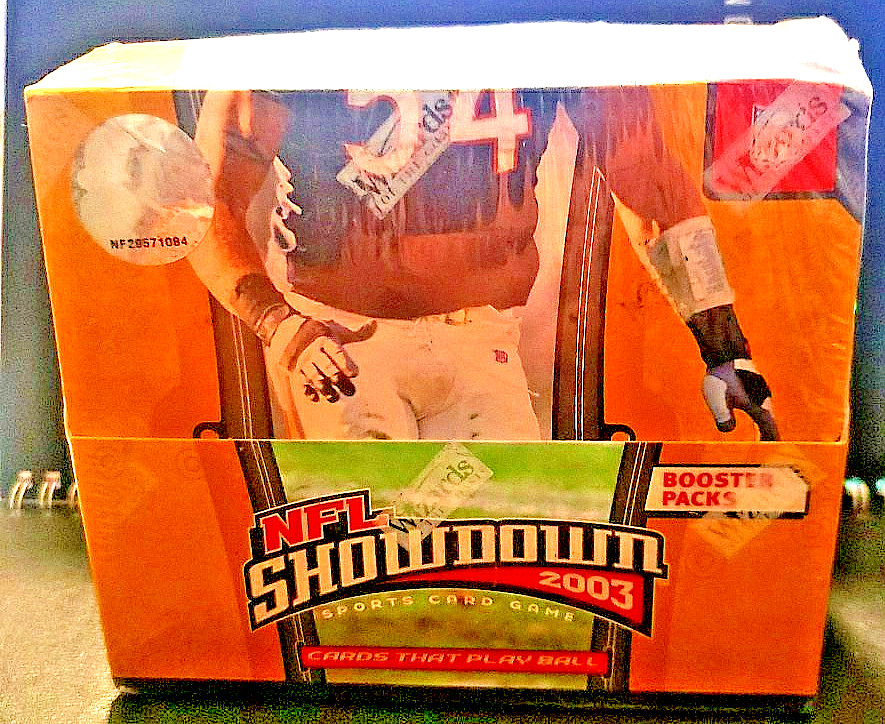 2003 NFL Showdown Sports Card Game Booster Box, Extremely Rare!!!