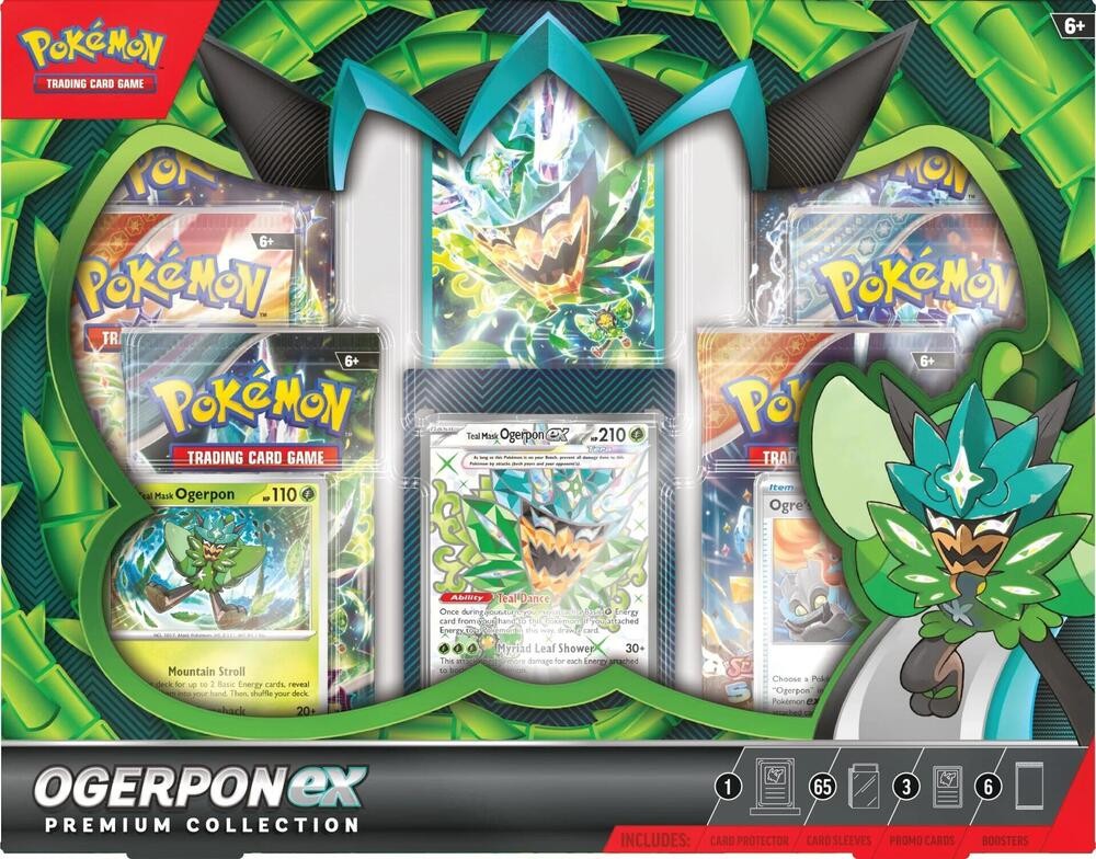 Ogerpon ex Premium Collection Miscellaneous Cards & Products NM