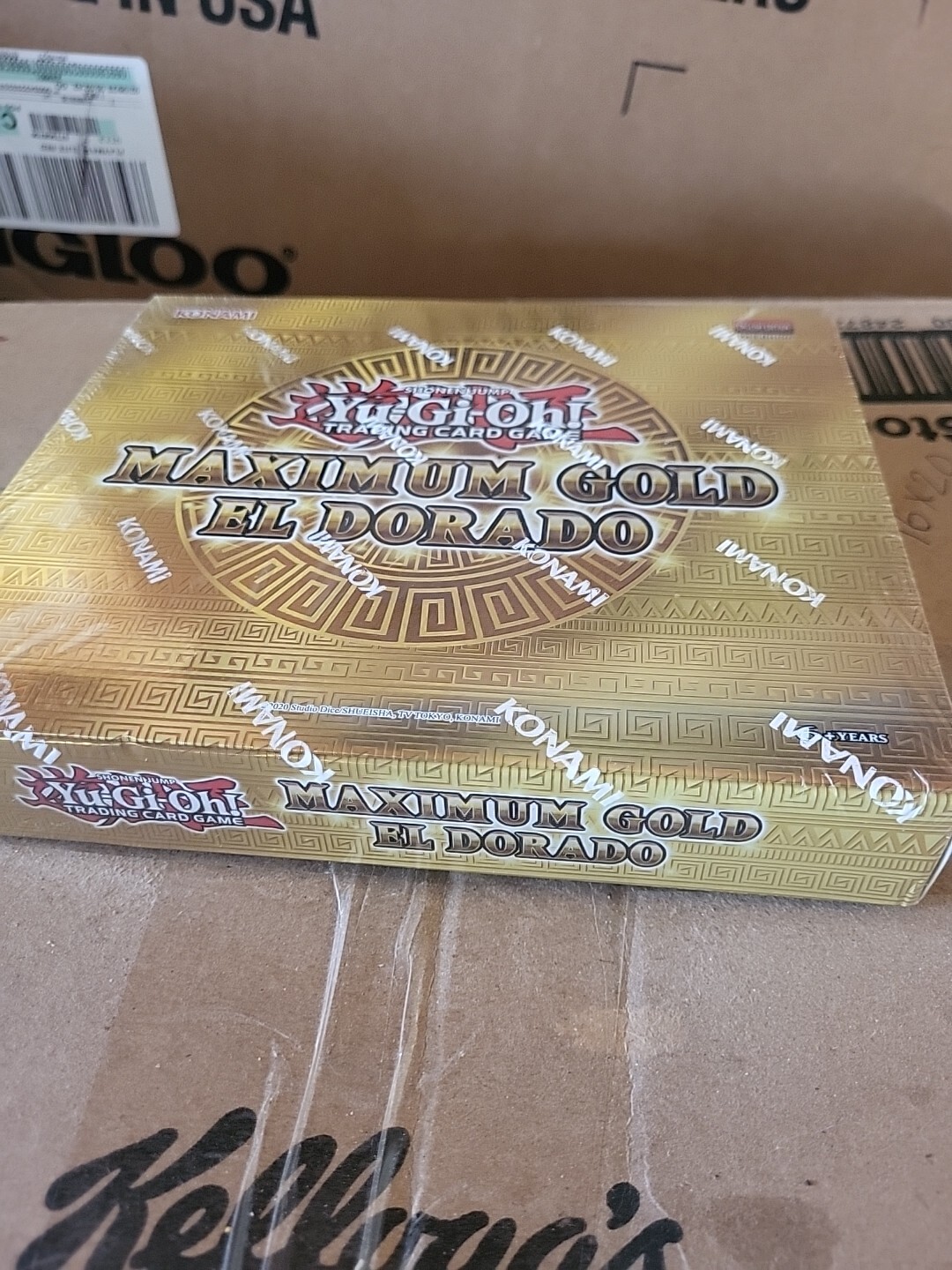 YU-GI-OH MAXIMUM GOLD: EL DORADO FACTORY SEALED 1ST EDITION IN HAND