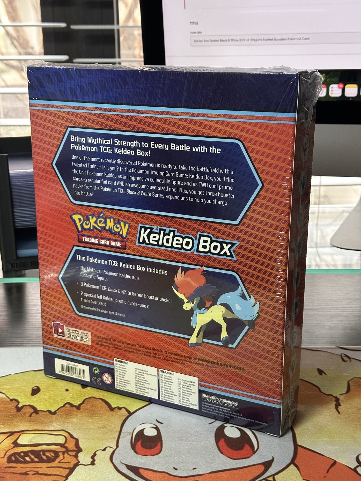 Keldeo Box Sealed Black & White 2012 x2 Dragons Exalted Boosters Pokémon Card