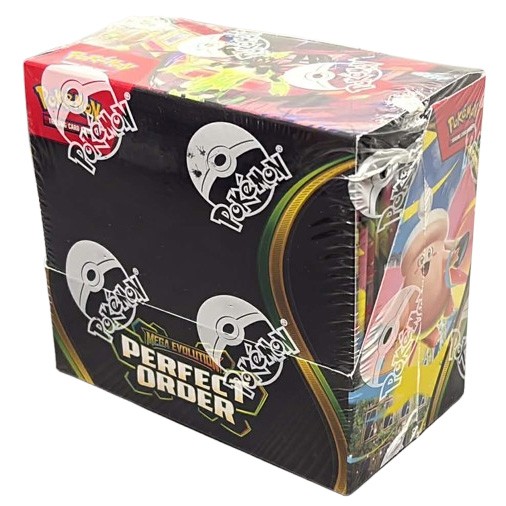 Pokemon Cards -Mega Evolution Perfect Order BOOSTER BOX [36 Packs] Factoy Sealed