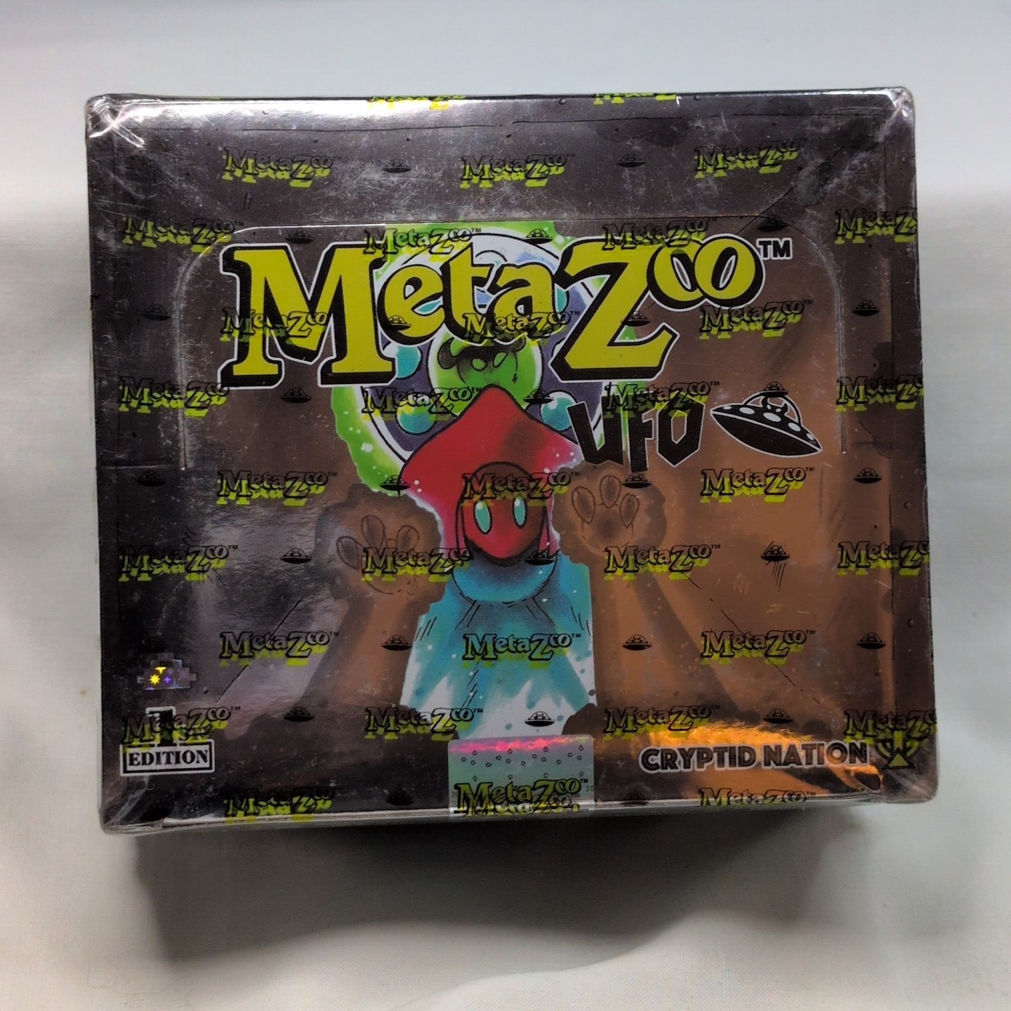 1x Sealed UFO Cryptid Nation 1ST EDITION Booster Box (36 Packs METAZOO Cards)