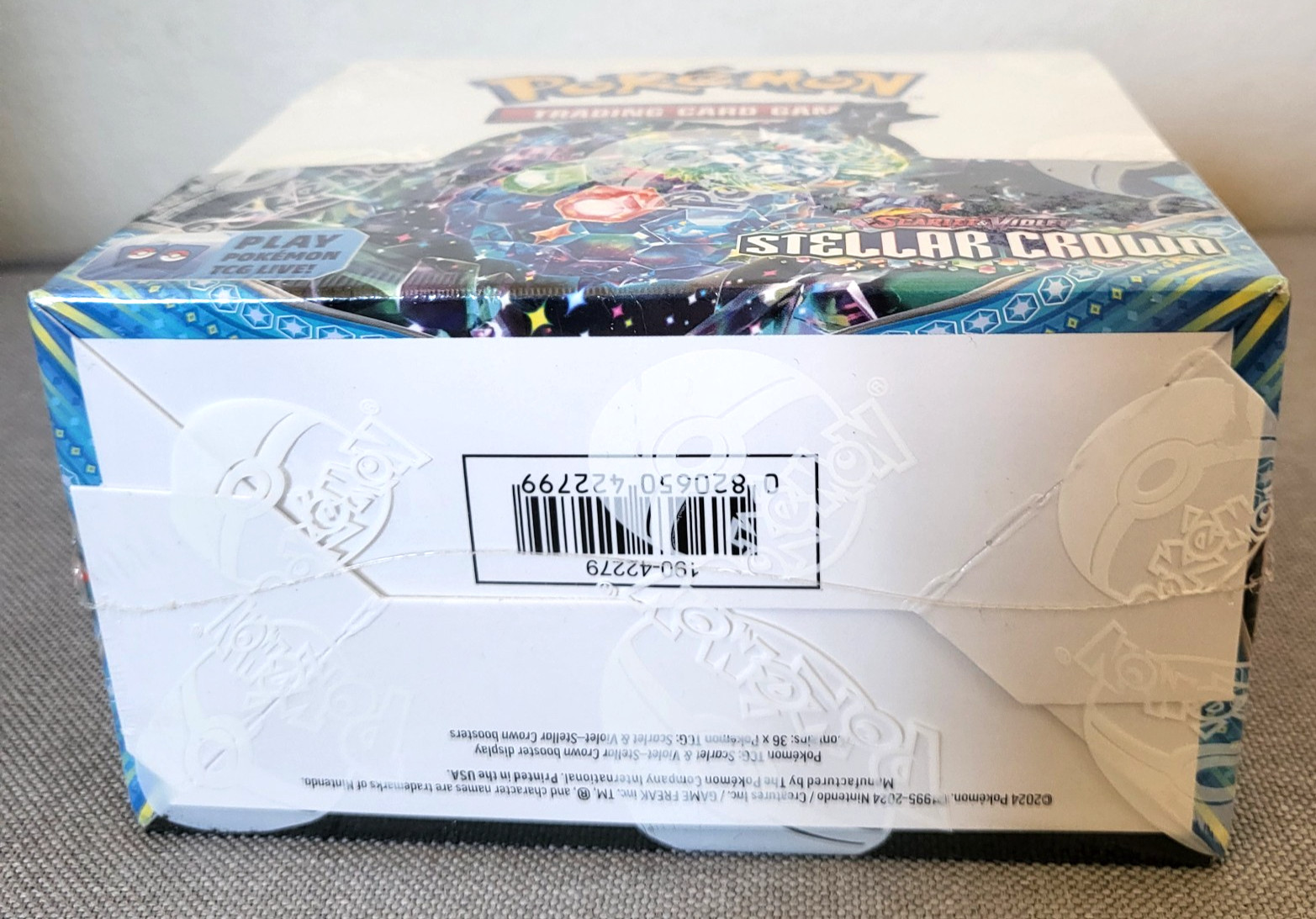 Pokemon TCG Scarlet & Violet Stellar Crown Booster Box SV07 New Sealed 36 Packs