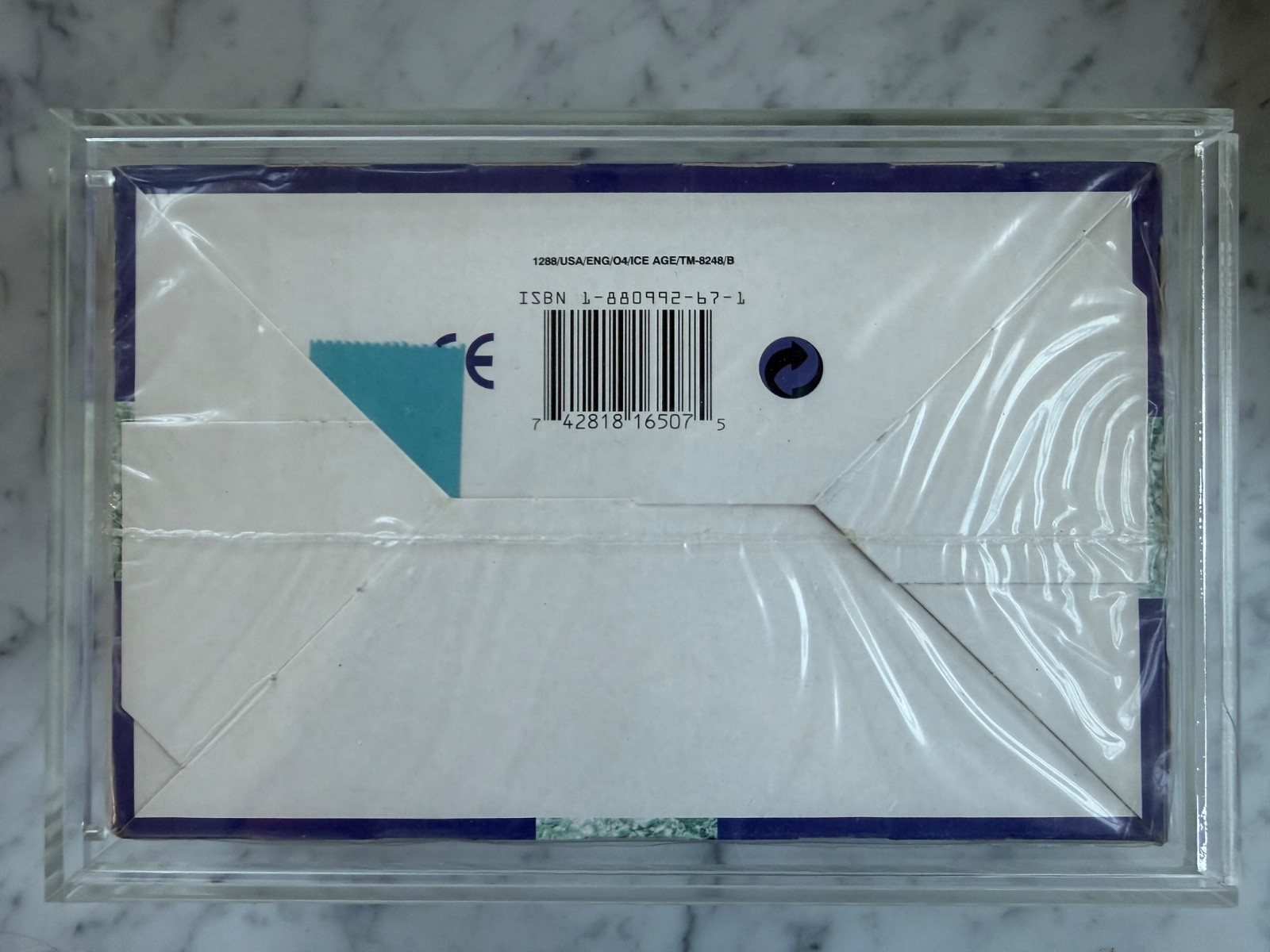 MTG Ice Age 1995 Booster Box Factory Sealed 36 Packs WOTC English Acrylic Case