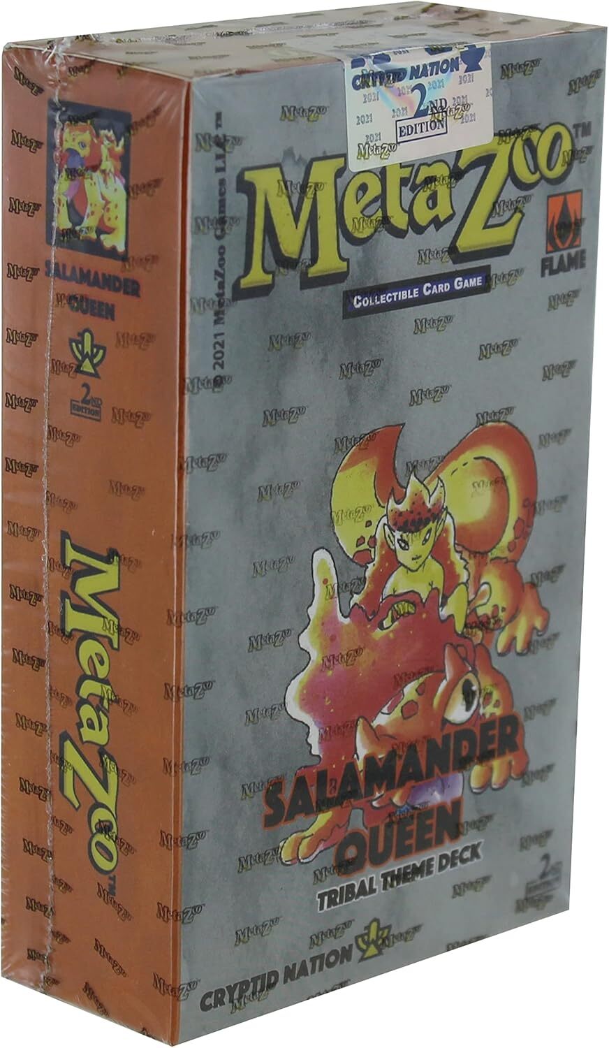 MetaZoo TCG: Cryptid Nation Tribal Theme Deck (2nd Edition) – Salamander Queen