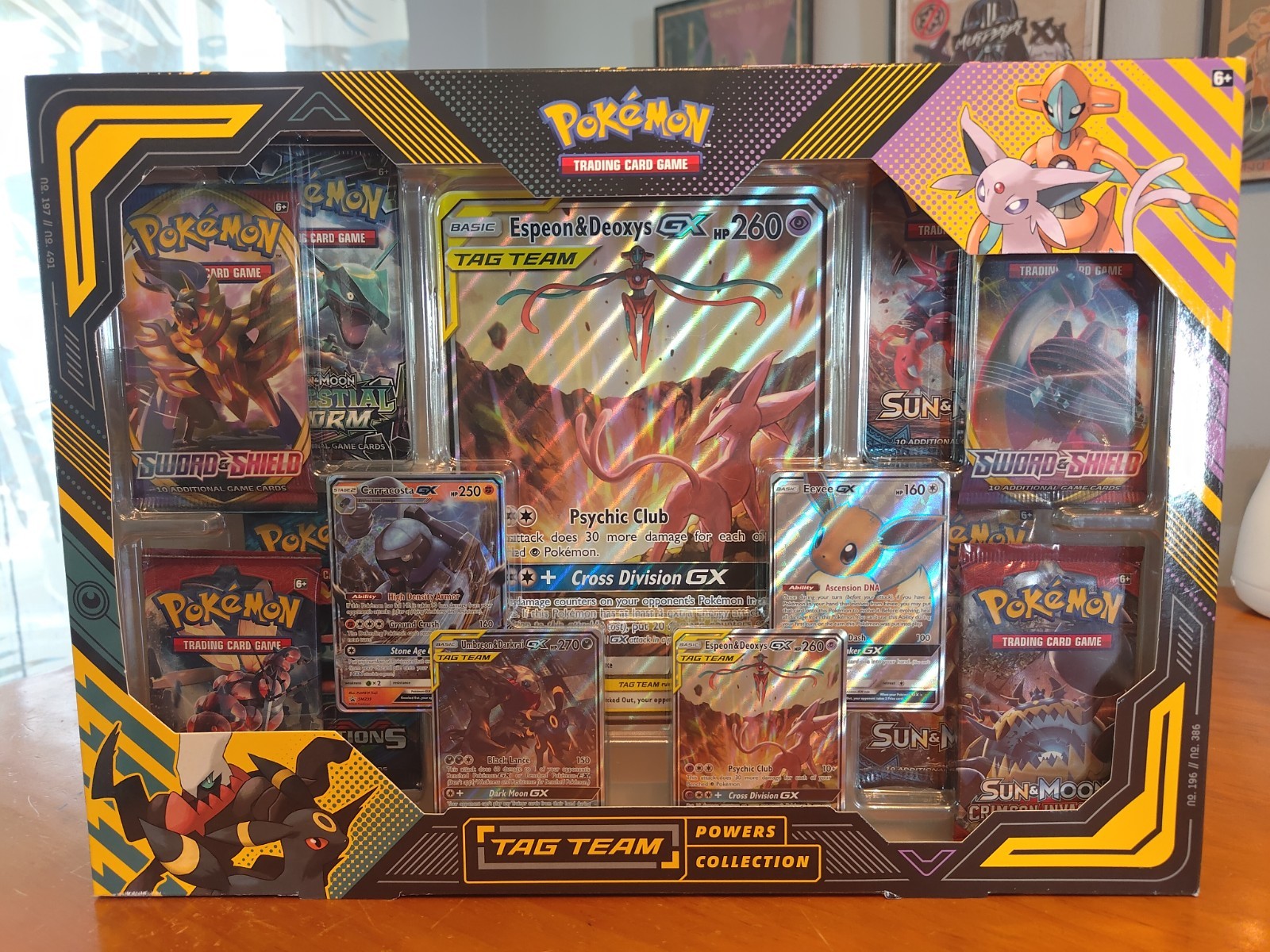 Pokemon Tag Team Powers Collection Espeon & Deoxy, Umbreon & Darkrai
