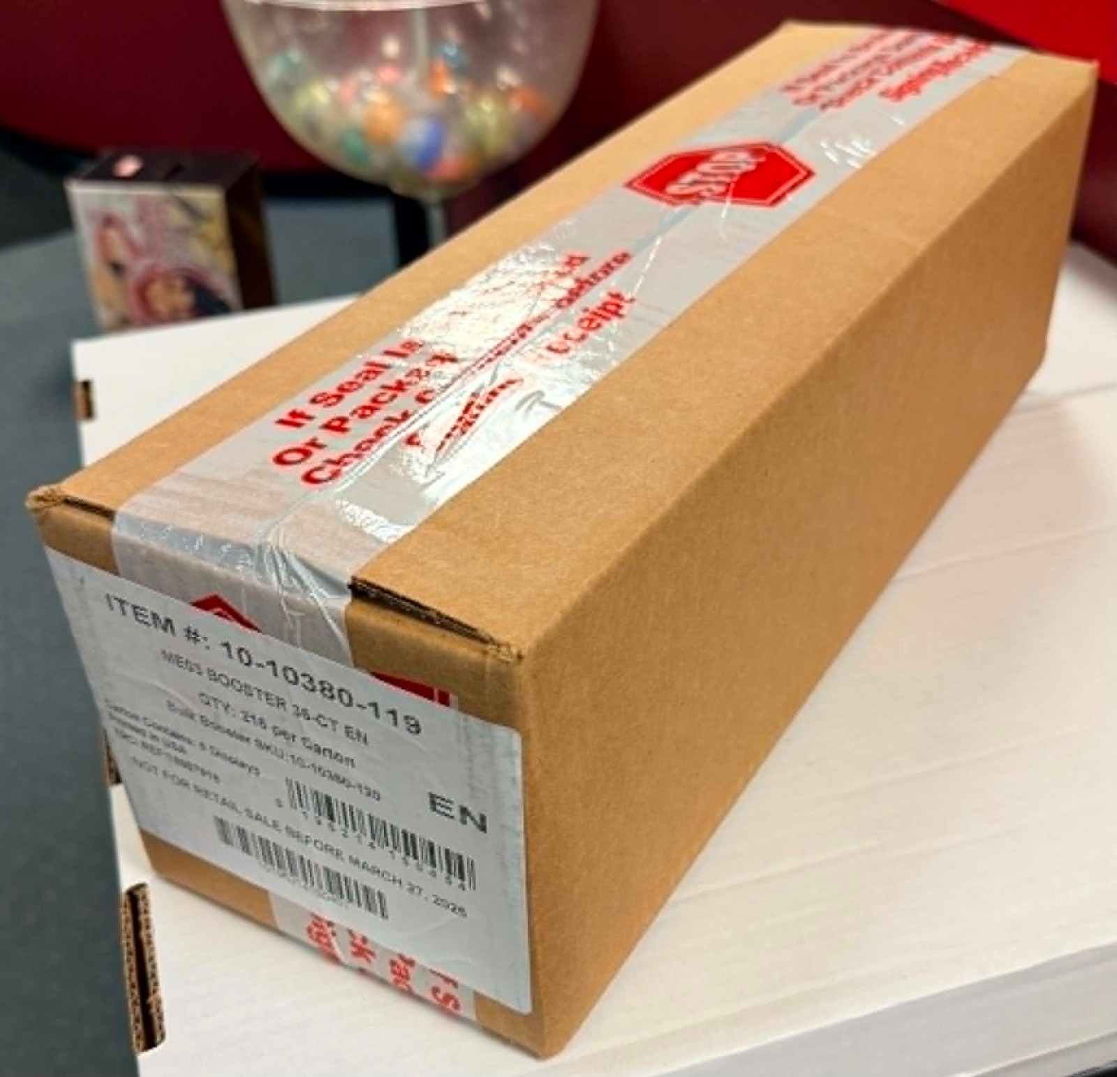 Pokémon TCG ME03 Mega Evolution-Perfect Order Sealed Booster Display 6 Box Case
