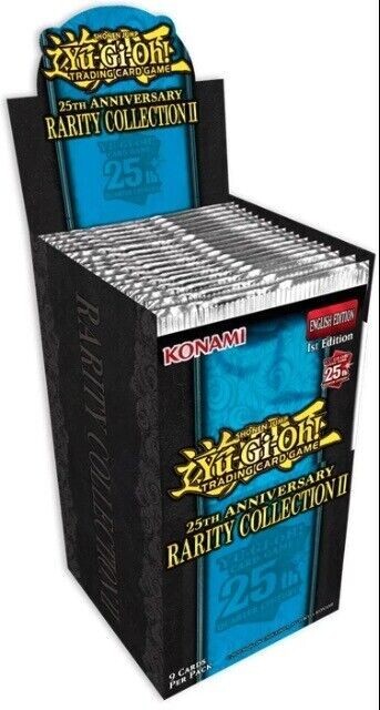 YuGiOh 25th Anniversary Rarity Collection 2 Booster Box 18 packs SEALED New